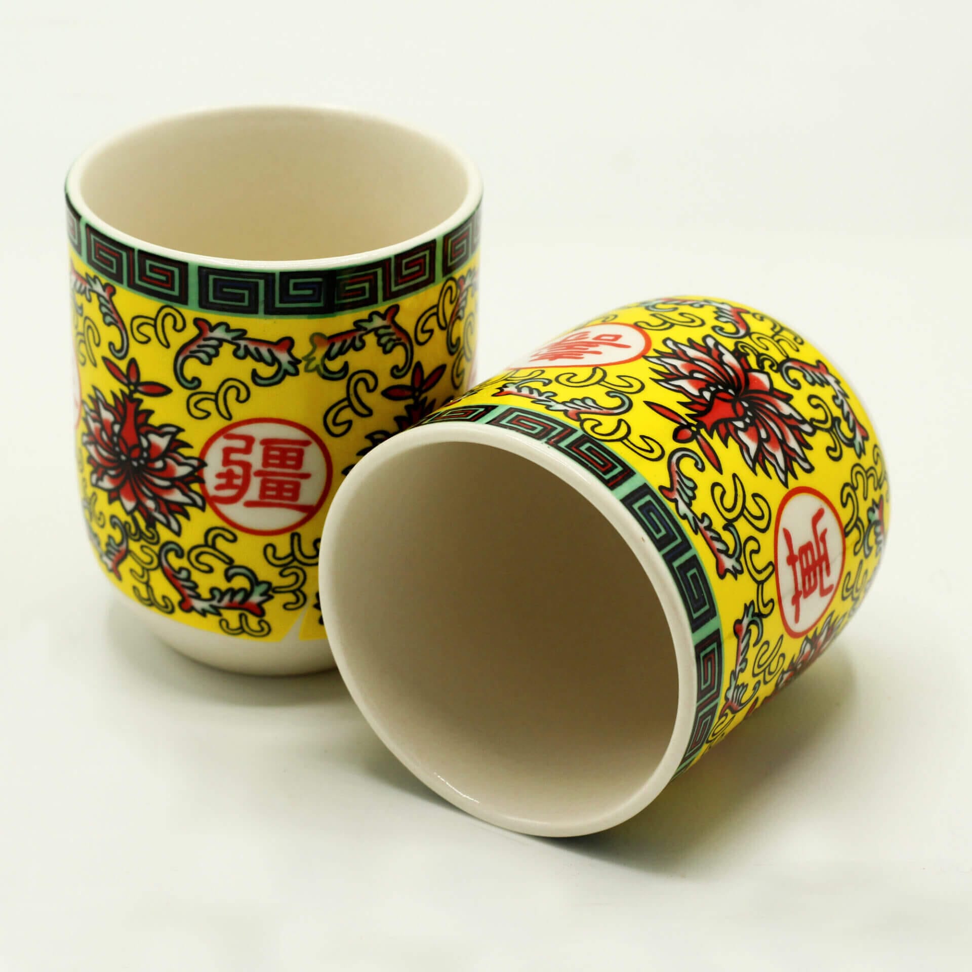 Herbal Tea Cup – Long Life Oriental Design x 6